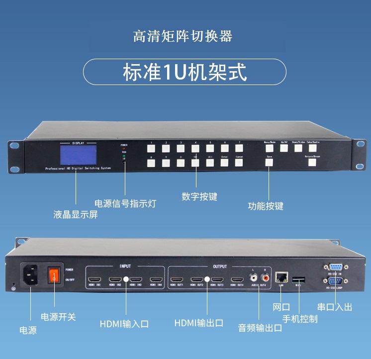 高清矩阵切换器